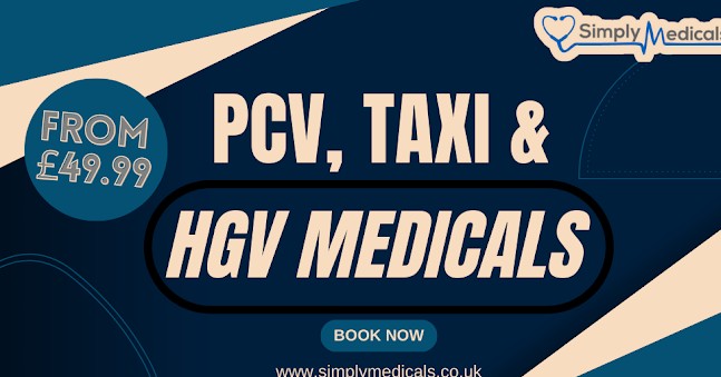 Simply Medicals - PCV, Taxi & HGV Medicals - West Bromwich