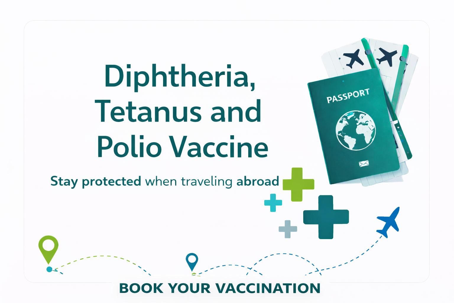 Diphtheria Tetanus and Polio Vaccine UK